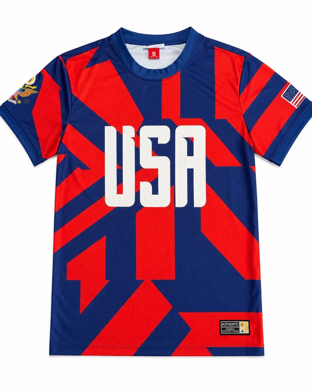 Headgear Classics USA 1990 World Cup Soccer Jersey Men’s Small Retro USMNT